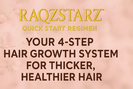 🌿 RAQZSTARZ™ Quick Start Regimen: Your 4-Step Hair Growth System For Thicker, Healthier Hair ✨
